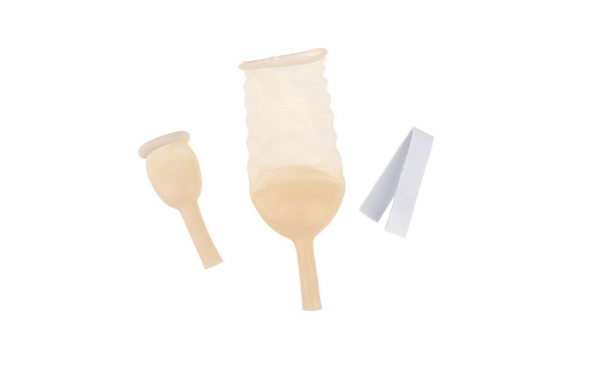 Improperly applied external condom catheter leads to penile gangrene