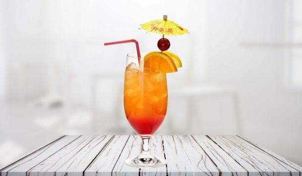 Sex on the beach coctail, fruity and tasty